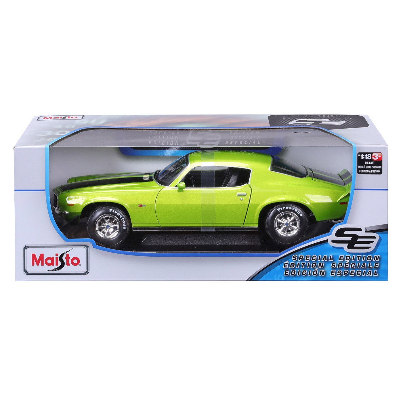 1:18 SE 1971 Camaro Z28 Die-Cast Model